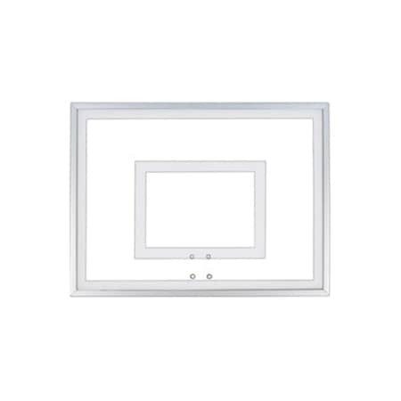 First Team First Team FT210 Acrylic 36 x 48 in. Framed Acrylic Backboard; Black FT210-BK